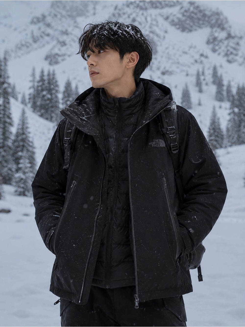 💜firm Price💜2pieces the north face